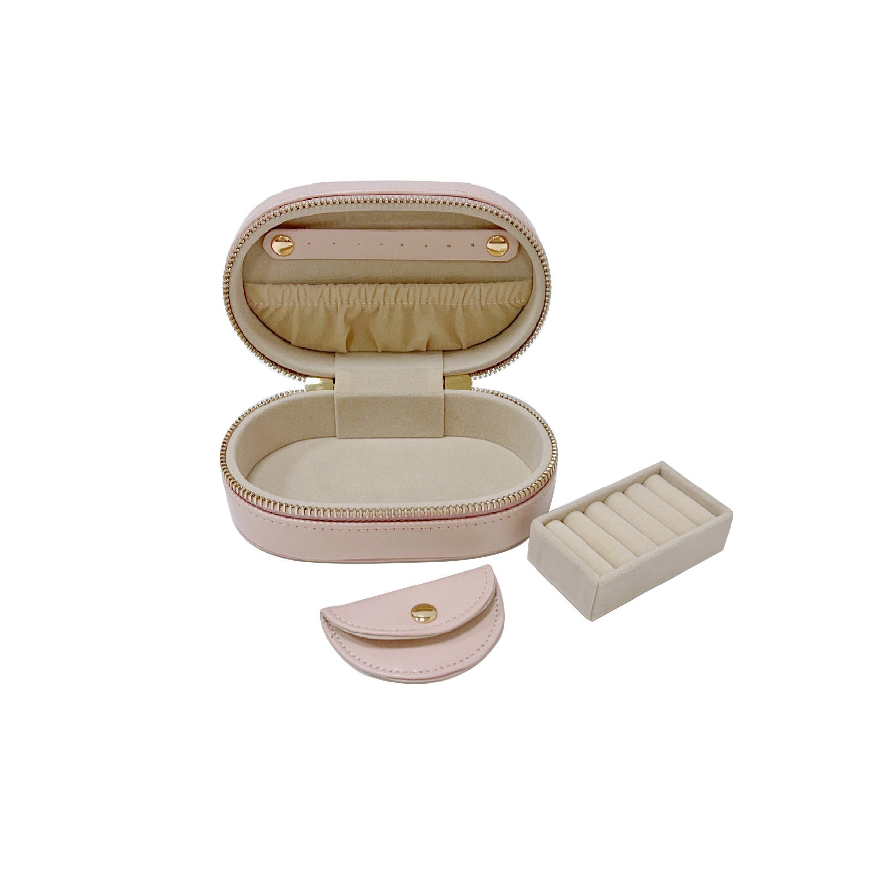 Elegant Travel Jewelry Case
