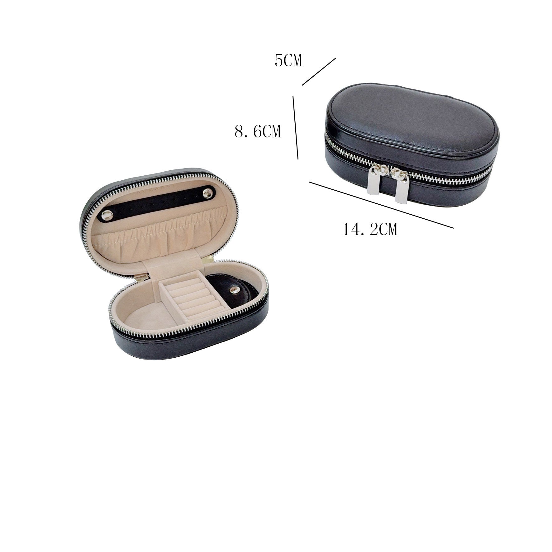 Elegant Travel Jewelry Case