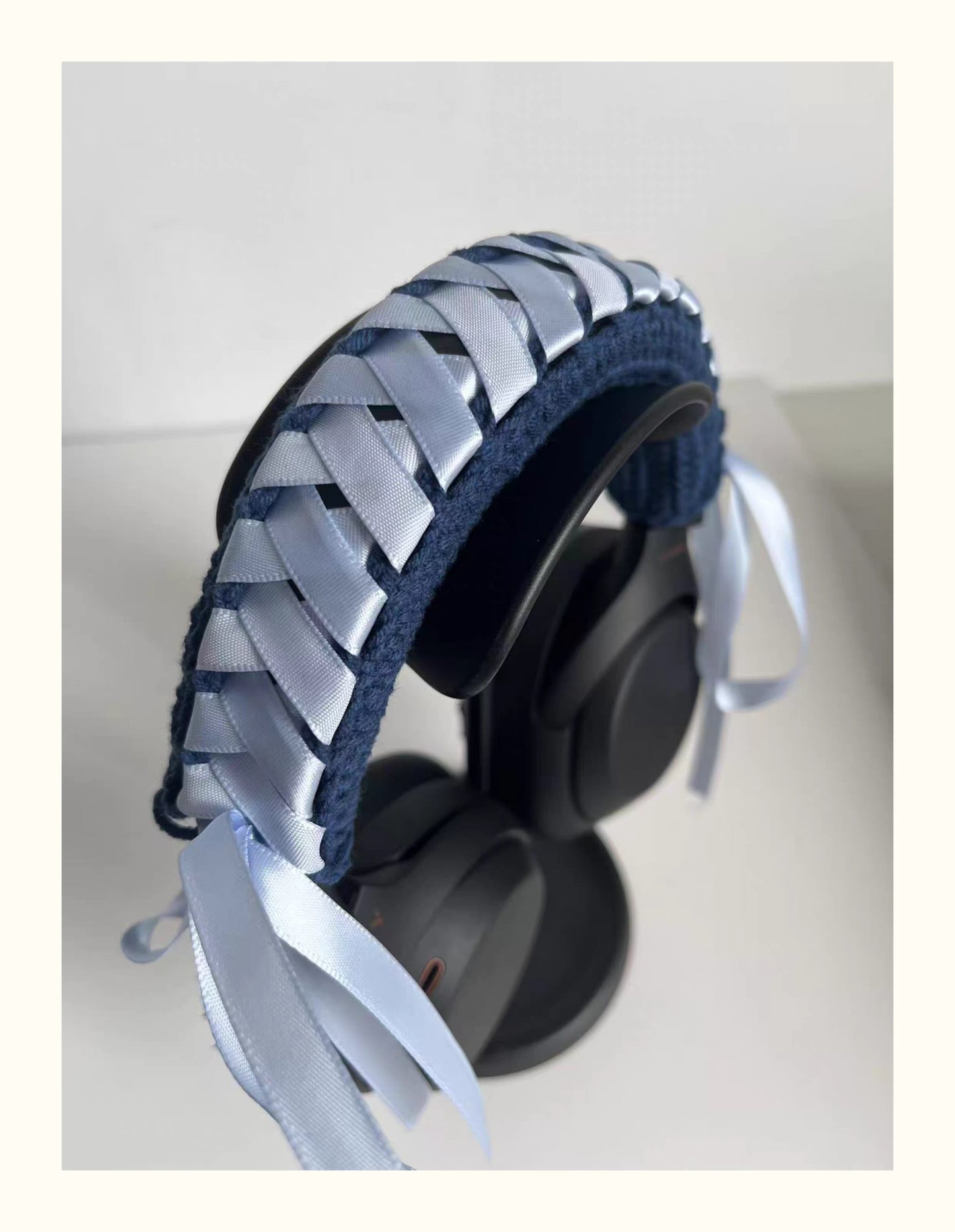 Soft Crochet Headphone Cover – Protect & Style Your Headset